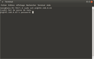 ssh image non disponible